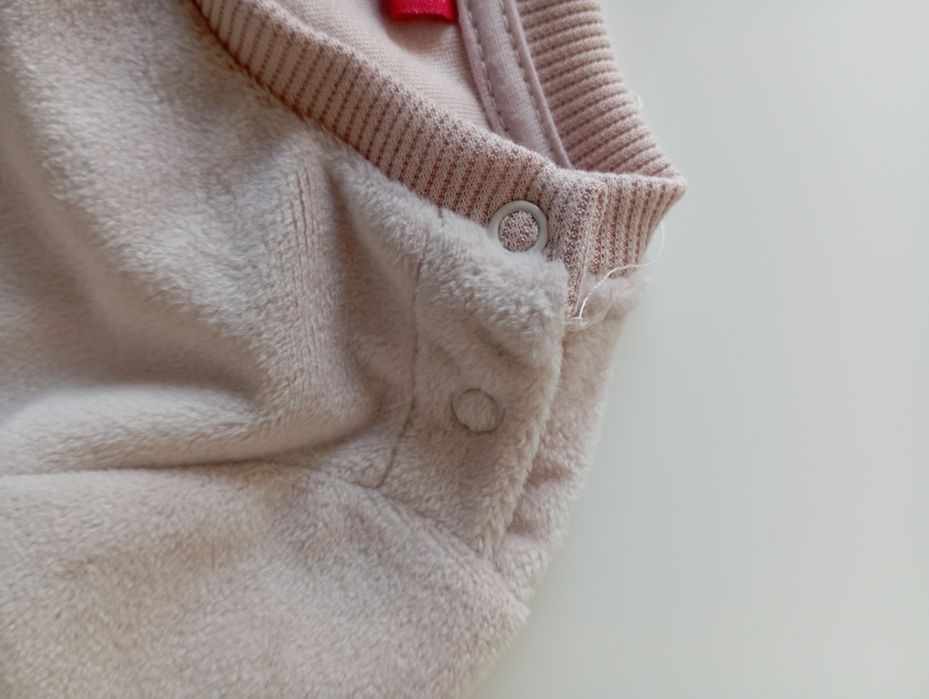 Bluza myszka mini róż ubranka dla dziewczynki dzieciece róż. 74