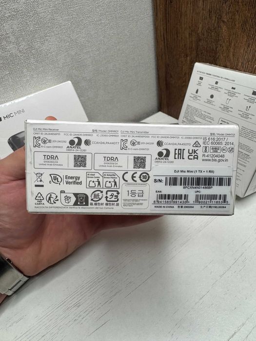 DJI Mic Mini (1TX + 1RX) петличний мікрофон для камери / смартфона