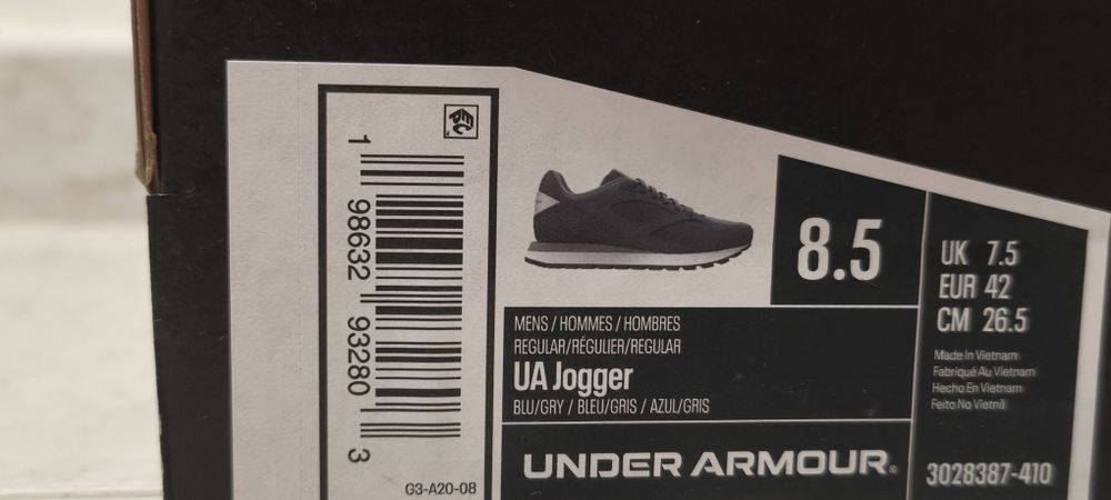 Sapatilhas Under Armour novas!