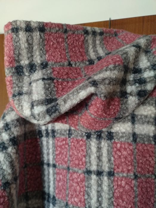 Płaszcz z bukli Oversize  rozmiar 52/54