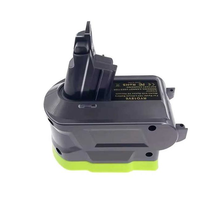 Adapter Przejściówka z Baterii RYOBI 18V do Odkurzacza Dyson V8 V7 V6