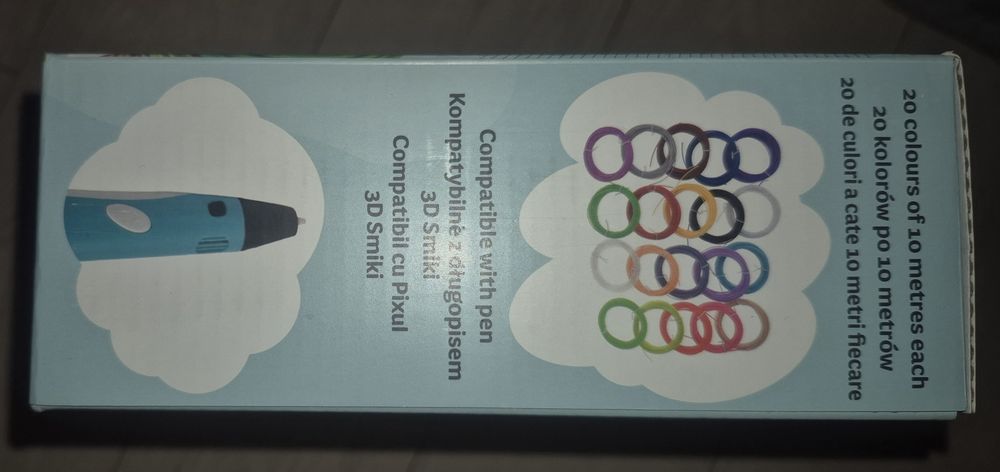 Wkłady do długopisu 3D