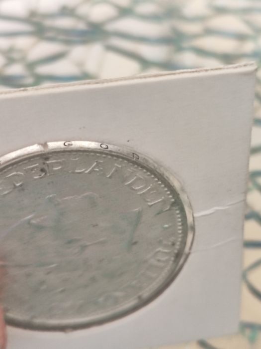 Moeda de   2½ gulden  Prata, Silver, Argent