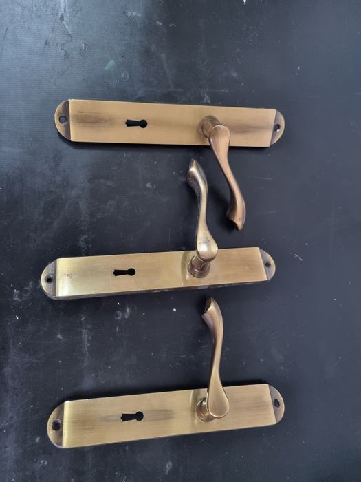 Conjunto 3 puxadores metalicos