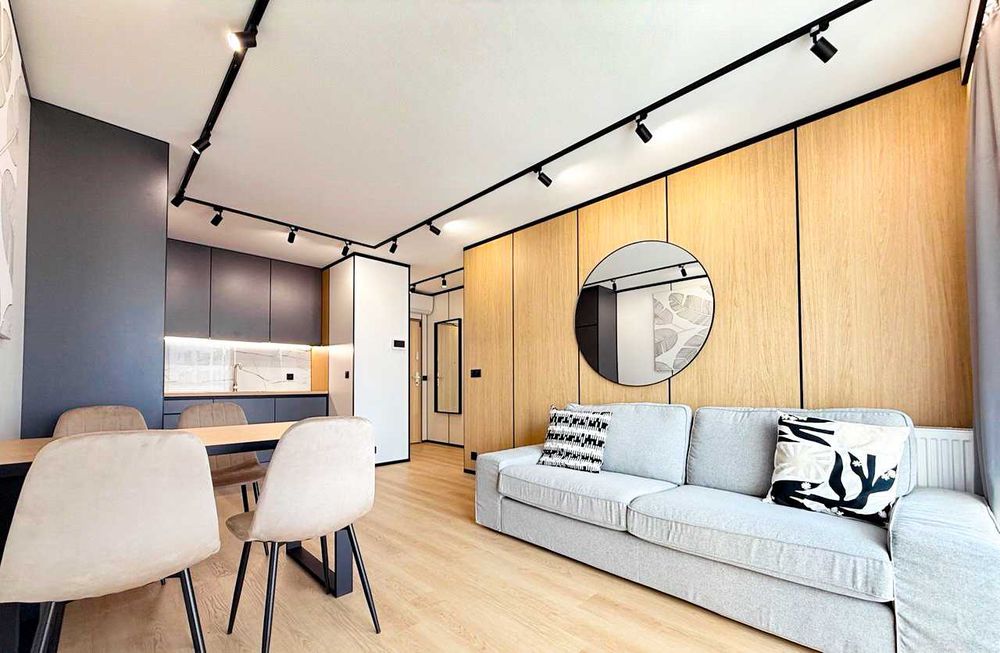 2-pokojowe mieszkanie z tarasem - apartament z 2025r - klimatyzacja. Będziesz pierwszym najemcą!