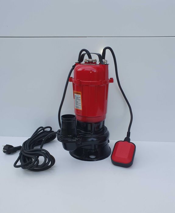 Насос 2,7 kW Фекальний Дренажний з Дробилкою (ТІЛЬКИ ДОСТАВКА ПОШТОЮ)