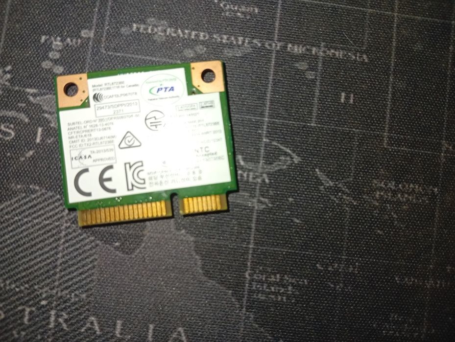 Placa WiFi e Bluetooth