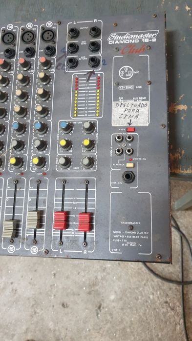 Mesa de Som Estudiomaster