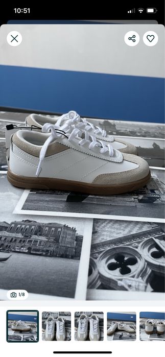 Кеди/кросівки шкіряні Zara для хлопчика, розмір 27, нові