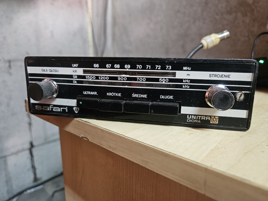 Radio Safari Unitra Fiat 125/ 126 P