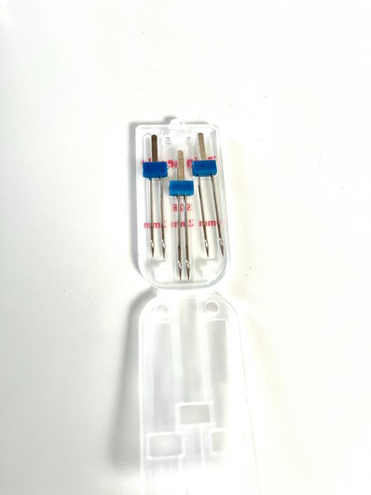 Agulhas duplas para máquina de costura