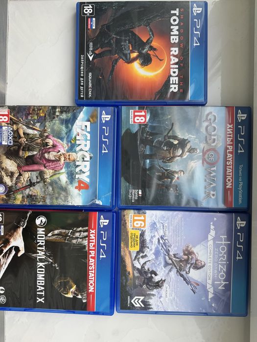 Ігрові диски на приставку sonyPs4