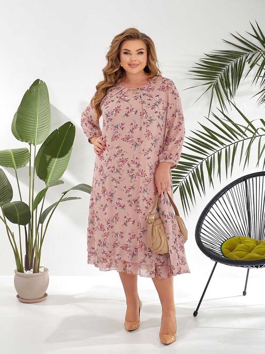 Шифонове плаття, розмір 52