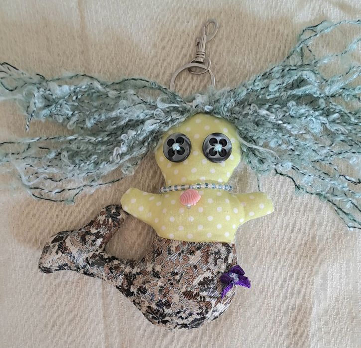 Porta chaves Sereia , feito à mão Novo