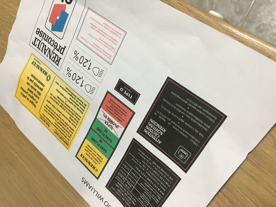 Autocolantes Grupo Renault