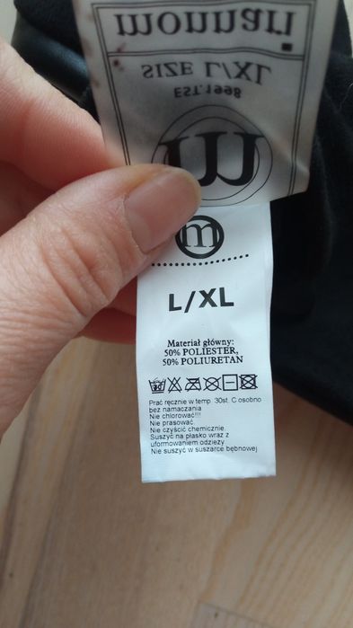 Nowe czarne rękawiczki Monnari skórzane skóra miękkie wygodne eleganck