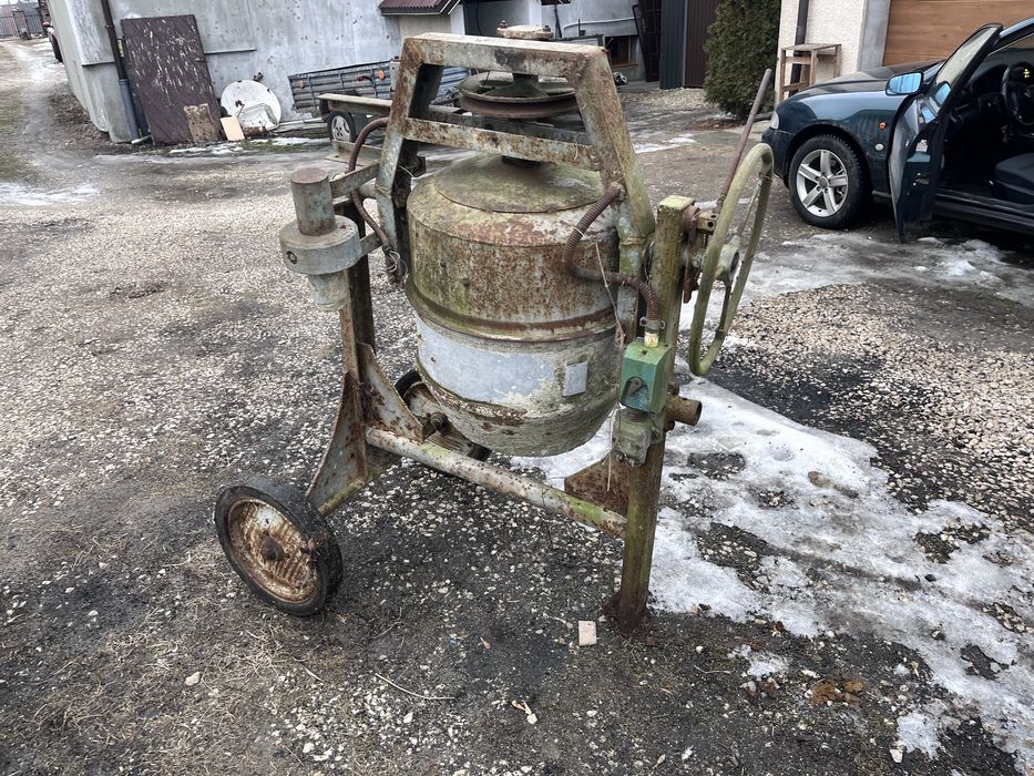 Betoniarka bez silnika