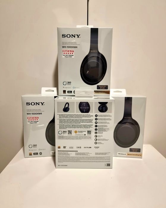 Sony WH-1000XM4 Black в Наявності