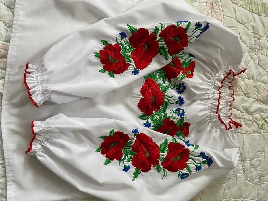 Вишиванка для дівчинки 128-134 р.