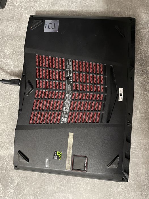 Msi gt62vr Dominator pro gtx1070 gamingowy