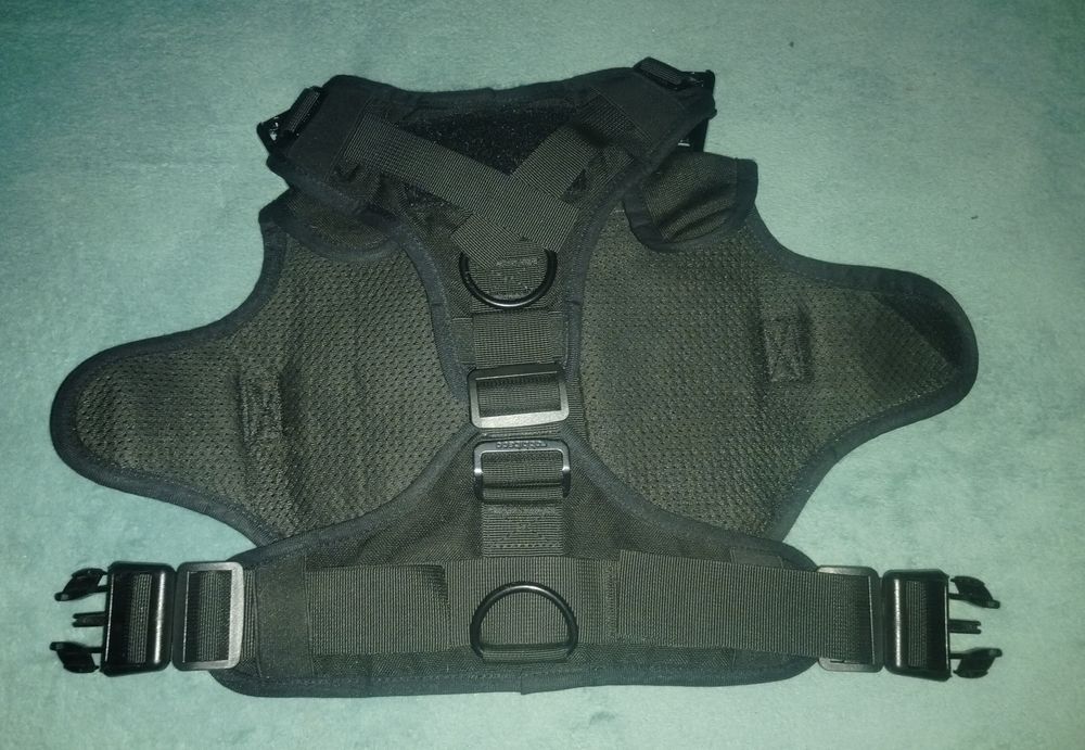 Шлейка для собак Rabbitgoo тактична Molle розмір M