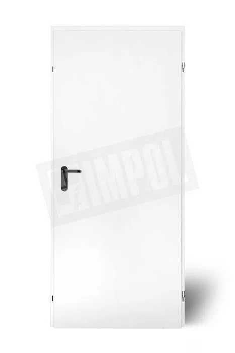 Drzwi techniczne Hormann, białe, antracyt, brąz i ocynk