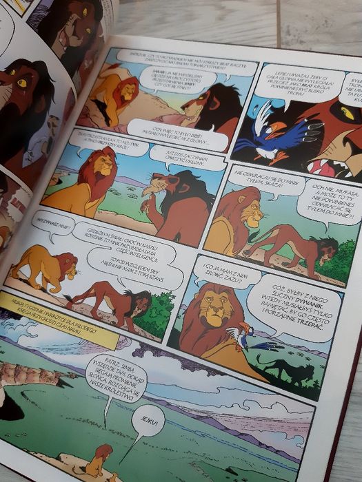Disney, Król lew, komiks