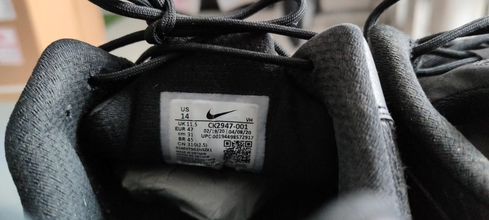 Nike Air Max 2X 47,5 jordan Retro delta 270 720 sneakers