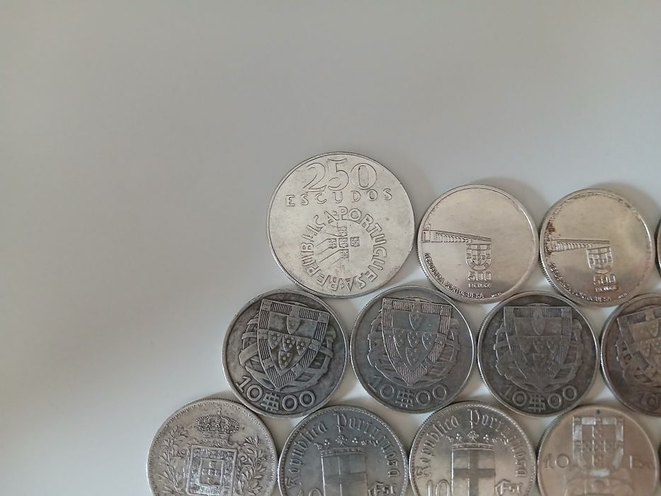 Moedas de prata portuguesas