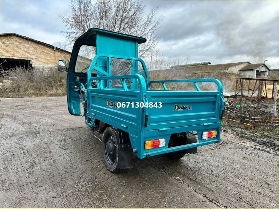 Електротрицикл DOZER Model 1 Вигідні умови ДОСТАВКА Дозер
