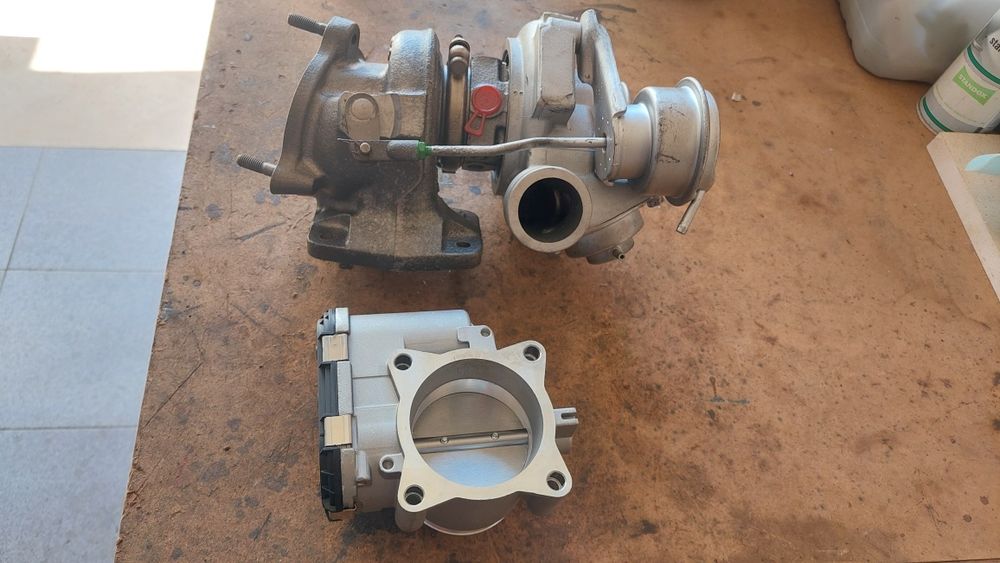 Turbo e borboleta Volvo V70