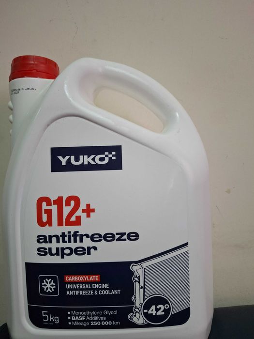 Антифриз -42 Super G12+ червоний, 5 л