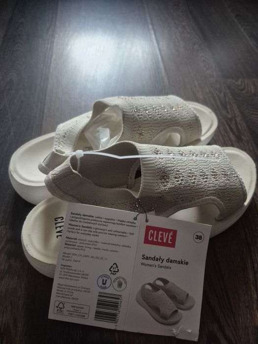 Jedyna taka okazja Sandały Nowe CLEVE