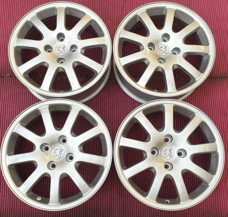 4304-Jantes 16 4x108 Originais Peugeot, tbm para Citroën