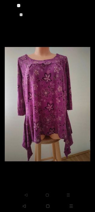 Tunika z wiskozy Yessica 44/46