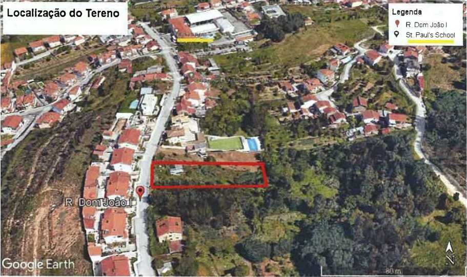 Terreno com 1.450 m² em Fala — Coimbra - VENDA JUDICIAL