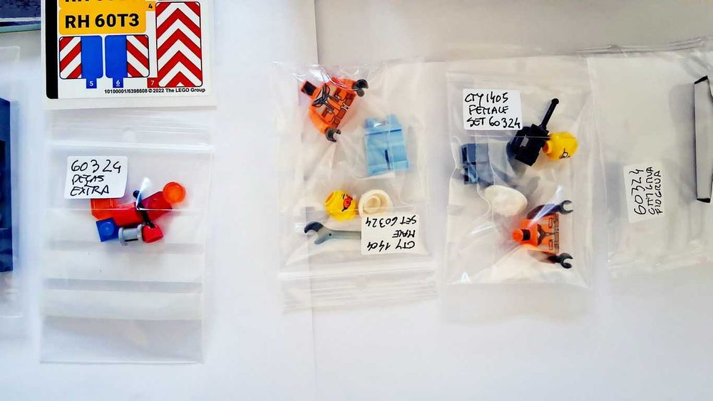 Lego City 60324 Mobile Crane em peças novas semi montado