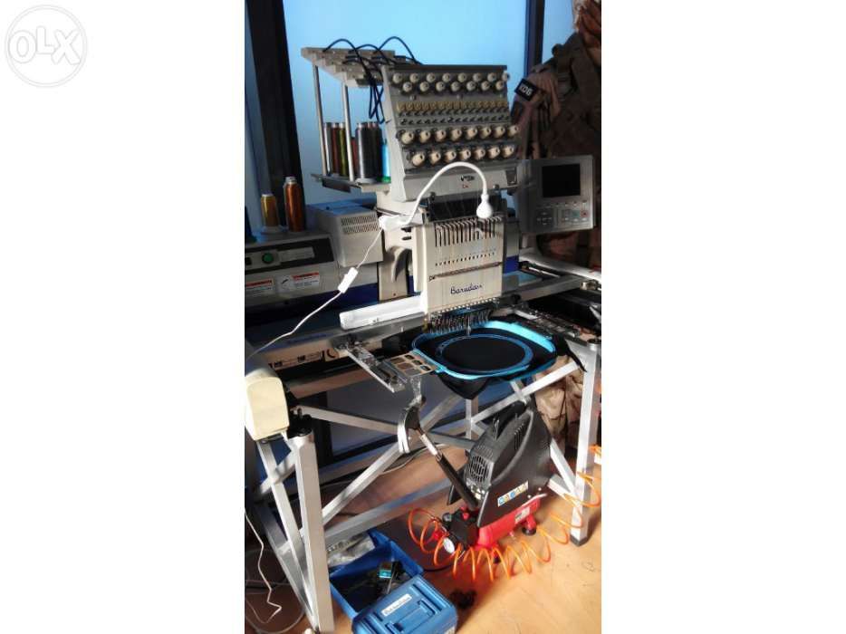 Maquina bordar Barudan Bent ZQ201U