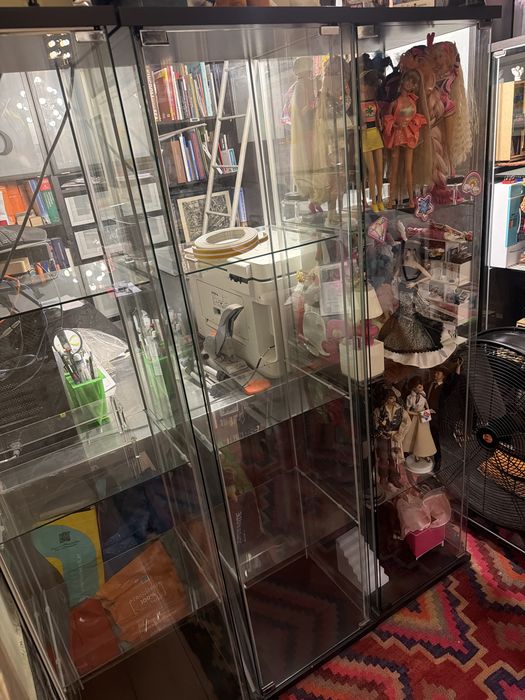 Vitrines vidro ikea detolf