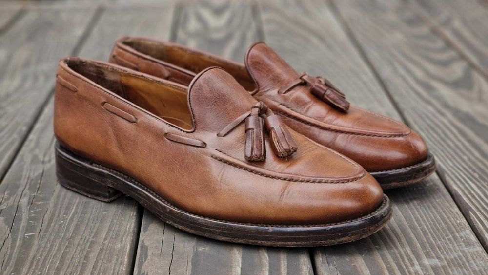 Лоферы к систочкой таса STUDIO Berwick Trickers туфли мокасины