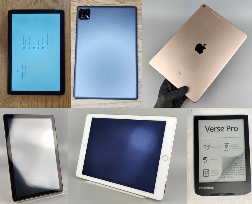 ОПТ / Планшети під ремонт, або запчастини Amazon Європа / Lenovo, Realme, Acer, Blackview, Asus