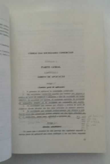 Livro: Código das Sociedades Comerciais (Portes incluídos)