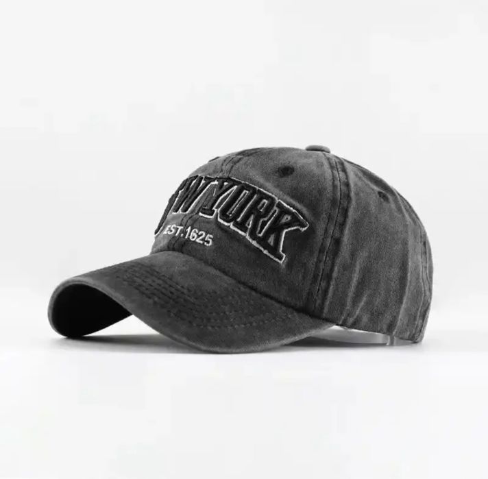 Кепка джинсова сіра