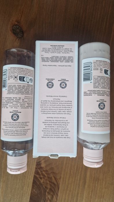Zestaw YVES ROCHER Evidence perfumy żel do kąpieli balsam do ciała
