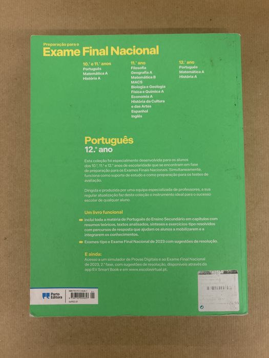 Livro Preparação Exame Português 2024