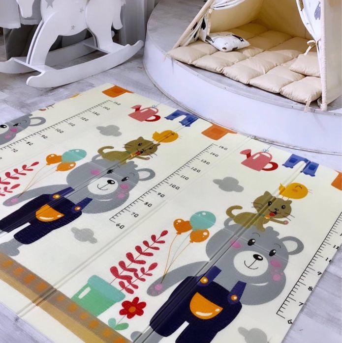 Суперціна! Розвиваючий термокилимок двосторонній! Термоковрик! Коврик