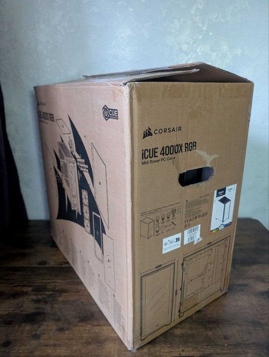 Корпус для ПК Corsair iCUE 4000X RGB (ATX) Новий