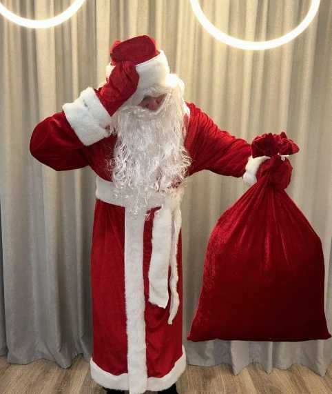 Костюм Деда Мороза. Костюм Снегурочки. Костюм Санти. Костюм Діда Мороз