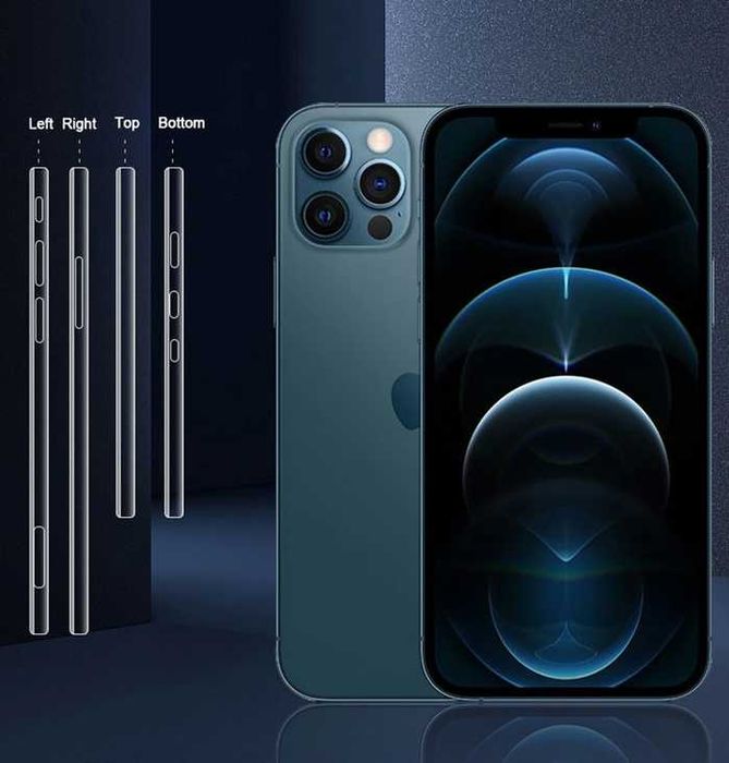 Гідрогелева плівка iPhone 17 16 15 14.13.на бока рамка телефона 2шт