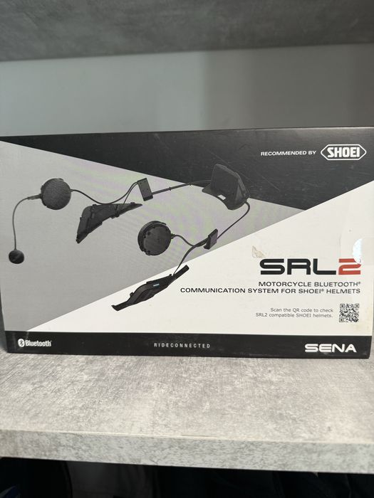 Kask Shoei Neotec II rozmiar M + intercom sena